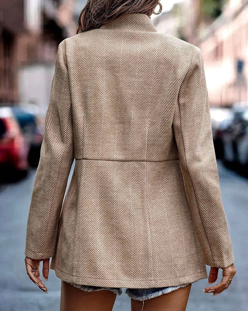 Women's Elegant Casual Business Blazer Jacket